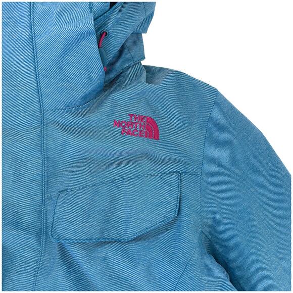 The North Face Winter Coat Women S Teal Pink Alpine Moonstruck 3 in 1 Jacket - Picture 8 of 12